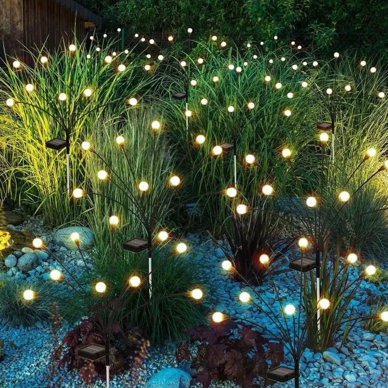 Vuurvlieg Tuinlamp Zonne-energie 20 LED Warm Wit Buitenlamp | Sansoti