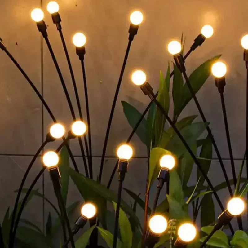 Vuurvlieg Tuinlamp Zonne-energie 20 LED Warm Wit Buitenlamp | Sansoti