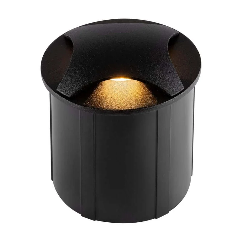 Biscotti LED Außen-Einbauleuchte Schwarz IP65