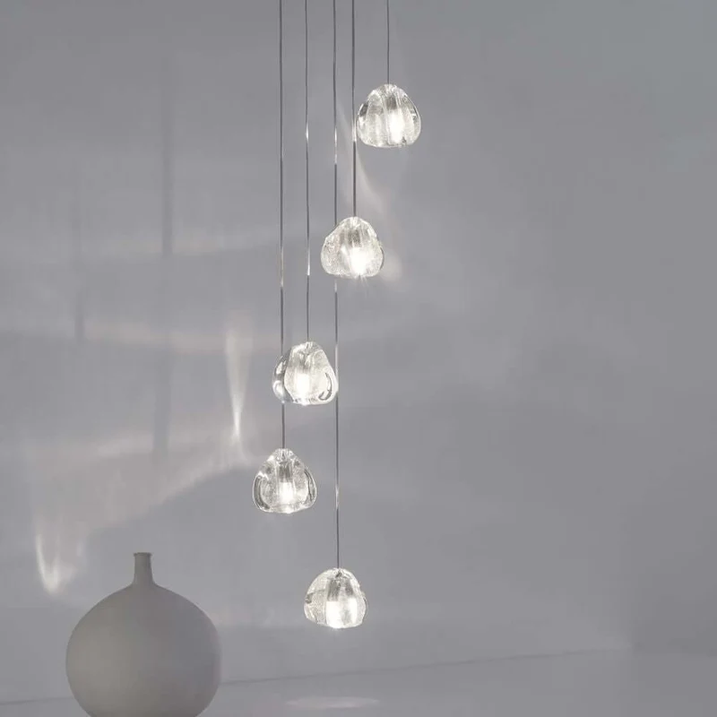 Terzani Mizu Design Hängeleuchte 5er Ø 28cm