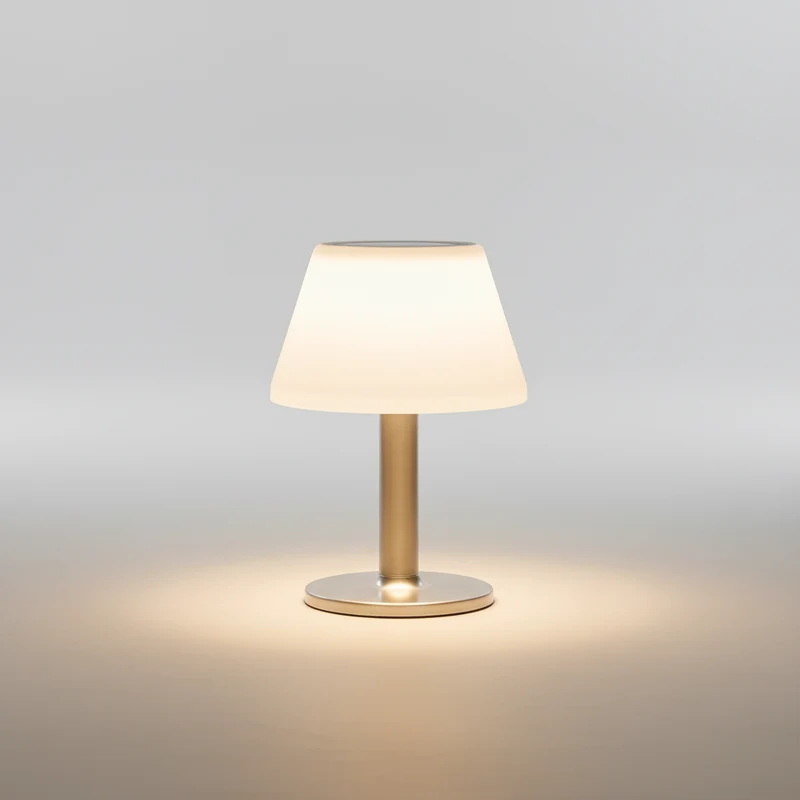 Solarlamp Buiten Tafellamp LED Draadloos Weerbestendig Tuin Terras Balkon Sfeerverlichting Zonne-energie Tuinlamp | Sansoti