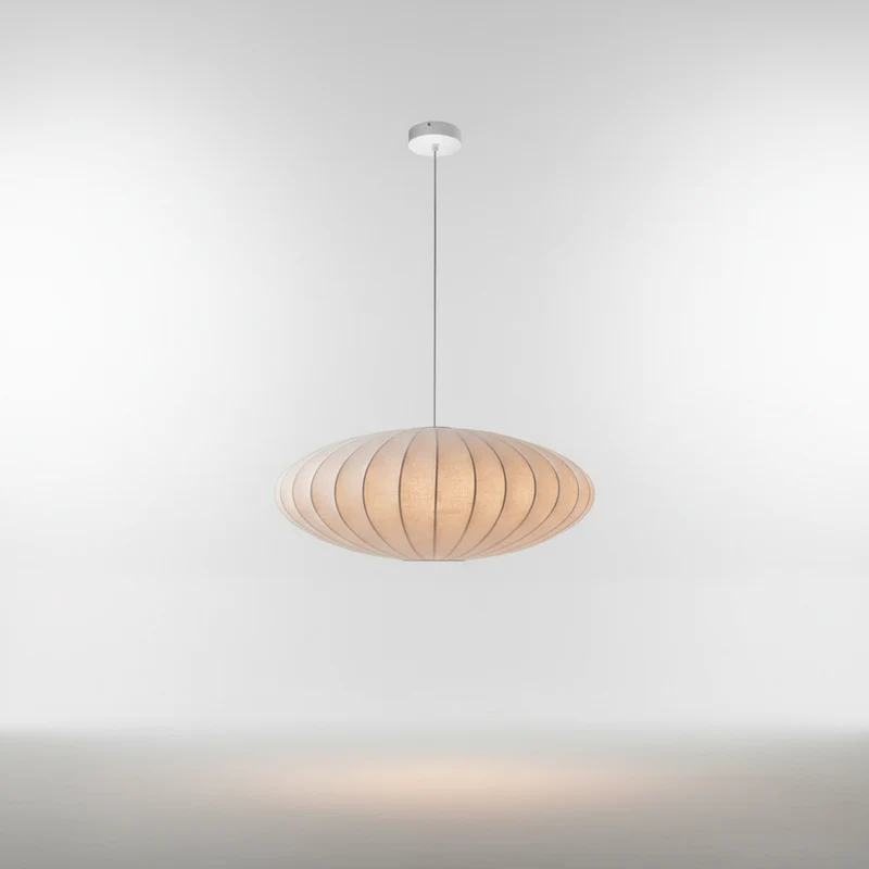 Hanglamp Zijde Kristal Eetkamer Woonkamer 3 Maten Pendellamp Stofkap Glamour Sfeerverlichting Hal | Sansoti