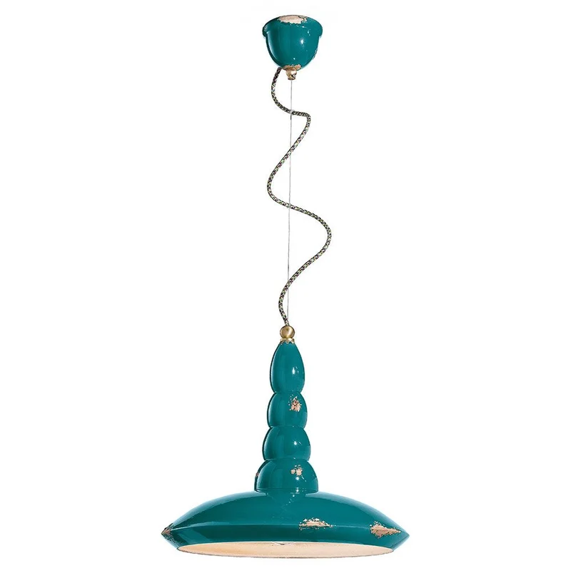 Ferroluce Vague-Vintage Hängeleuchte Ø 40cm
