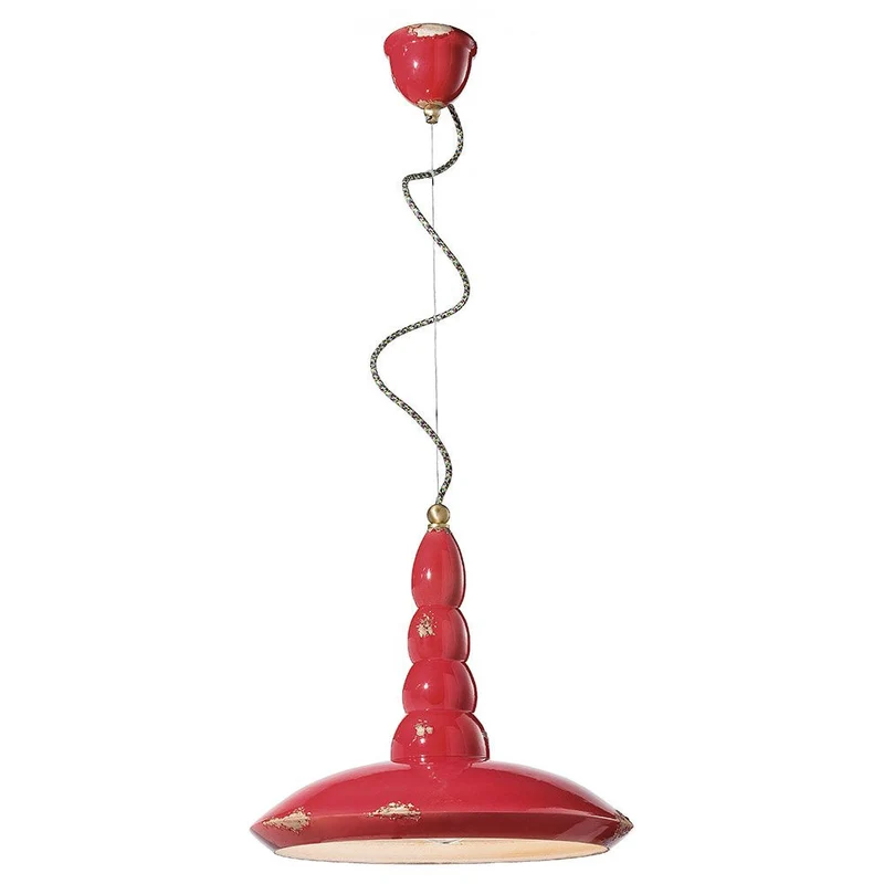 Ferroluce Vague-Vintage Hängeleuchte Ø 40cm
