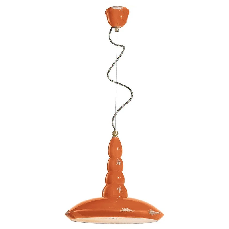 Ferroluce Vague-Vintage Hängeleuchte Ø 40cm