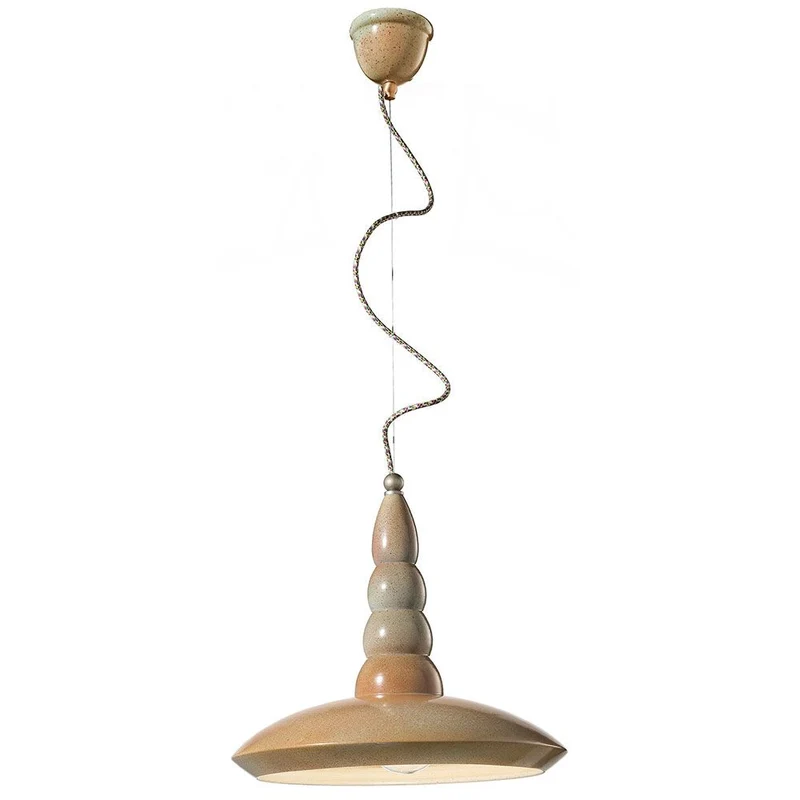 Ferroluce Vague-Vintage Hängeleuchte Ø 40cm