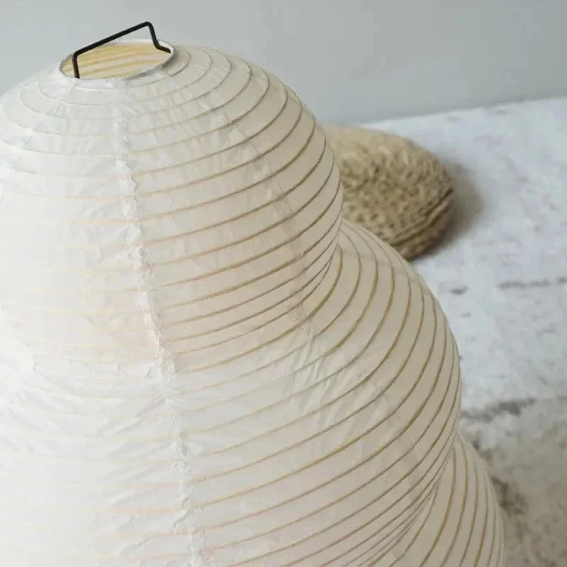 Vloerlamp Rijstpapier Japans Design Wit 40cm Sfeerverlichting Woonkamer Slaapkamer | Sansoti