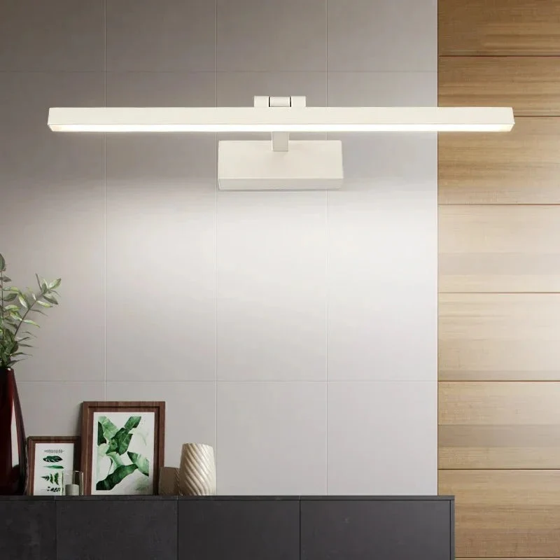 Spiegellamp LED Badkamer Waterdicht Zwart Zilver 40cm tot 110cm Spiegelverlichting | Sansoti