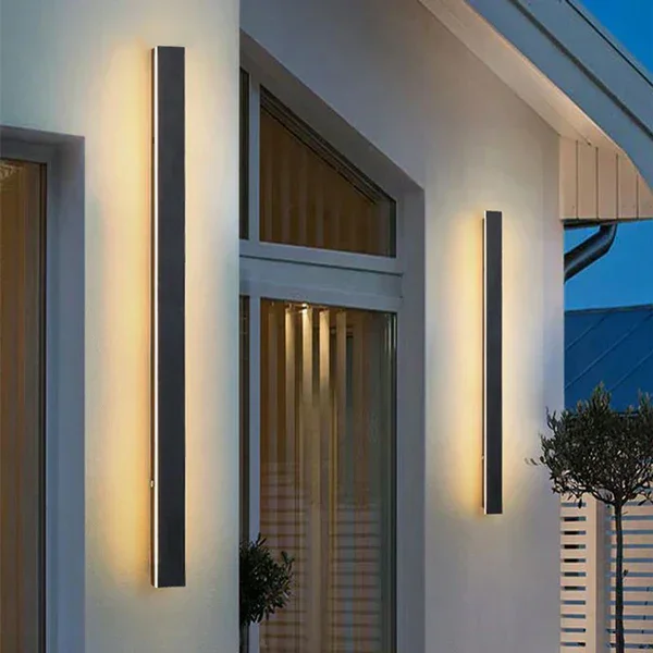 LED Wandlamp Buiten Binnen IP65 Waterdicht 30cm tot 120cm Minimalistisch Modern | Sansoti