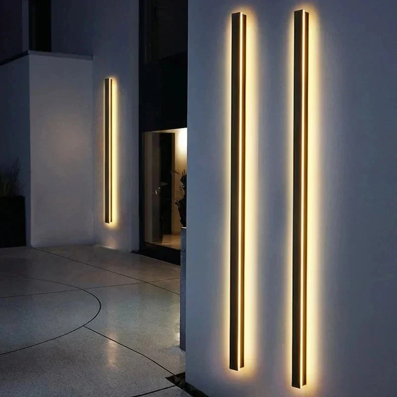 LED Wandlamp Buiten Binnen IP65 Waterdicht 30cm tot 120cm Minimalistisch Modern | Sansoti