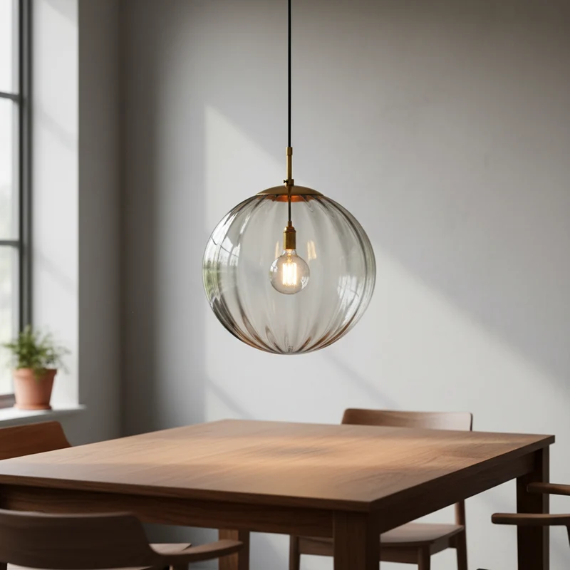 Hanglamp Glazen Bollen LED Geïntegreerd Eetkamer Woonkamer Moderne Plafondlamp Glazen Bol Pendellamp Sfeerverlichting | Sansoti