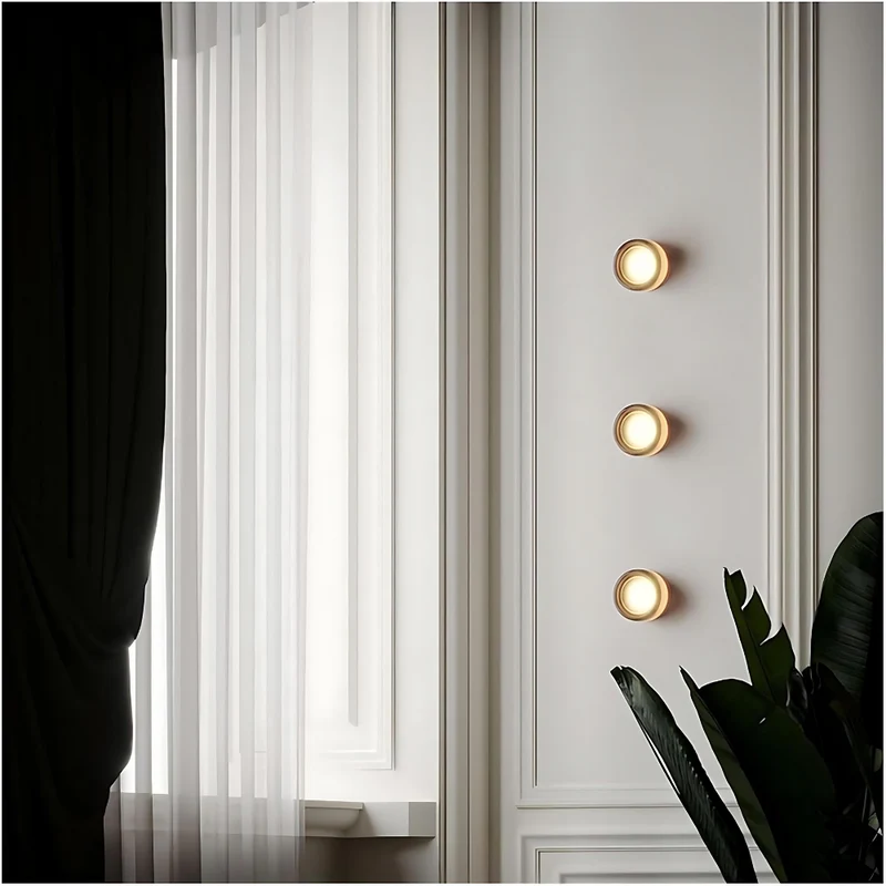 Wandlamp Met Sensor LED Dimpled Acryl Modern Nachtlamp 13,5cm | Sansoti