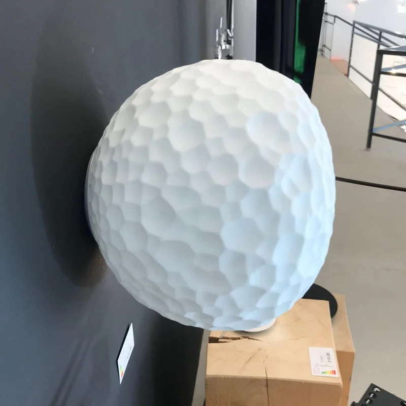 Artemide Meteorite Wand- oder Deckenlampe Glas