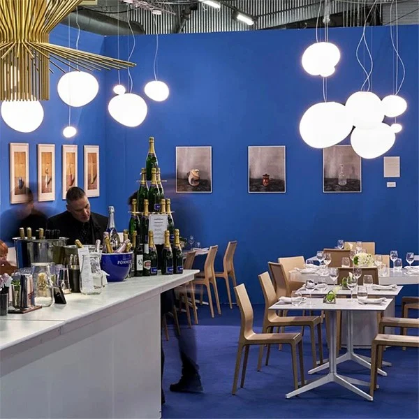 Hanglamp Handgeblazen Glas Minimalistisch Melkwit Woonkamer Eetkamer E27 Warm Wit | Sansoti