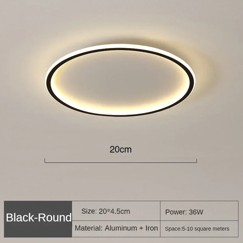 Plafondlamp Rond Scandinavisch Design LED Metaal Aluminium Modern Woonkamer | Sansoti