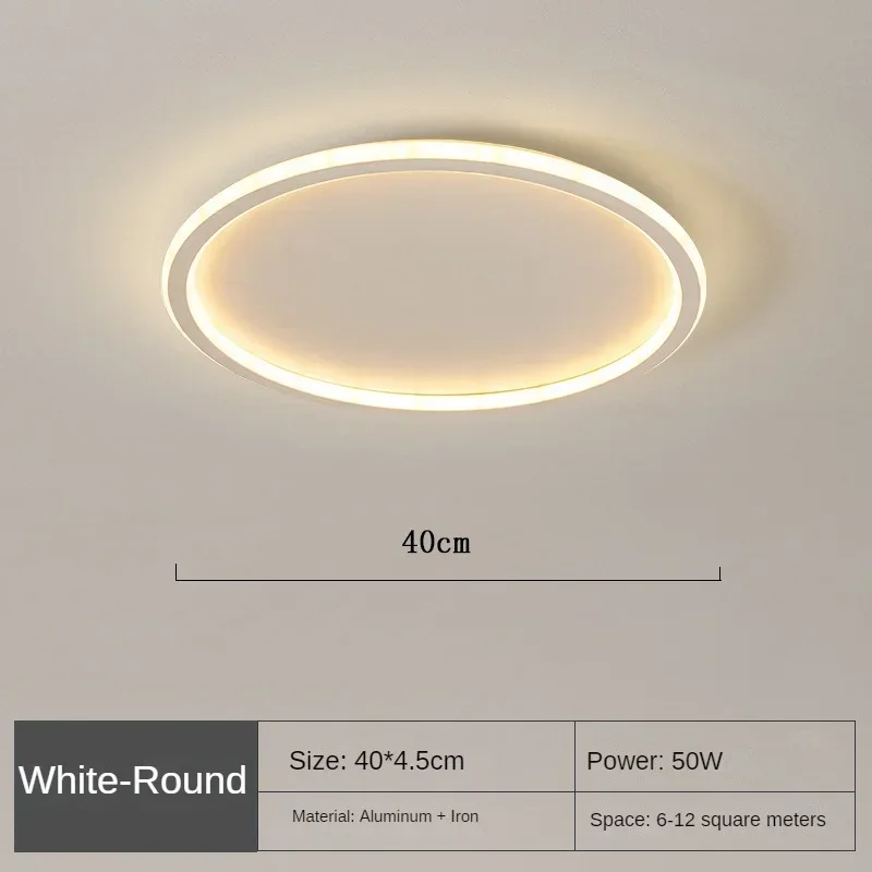 Plafondlamp Rond Scandinavisch Design LED Metaal Aluminium Modern Woonkamer | Sansoti