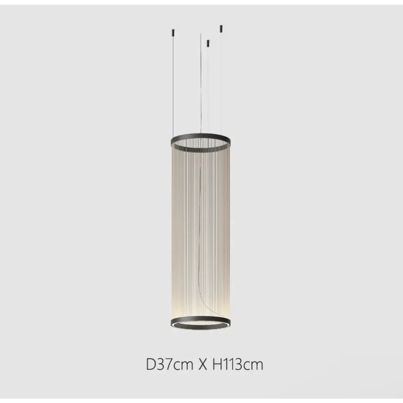 Hanglamp Cluster Staal Aluminium Rood Groen Crème Woonkamer Eetkamer Hal Getrapt Multi-Pendant Messing | Sansoti