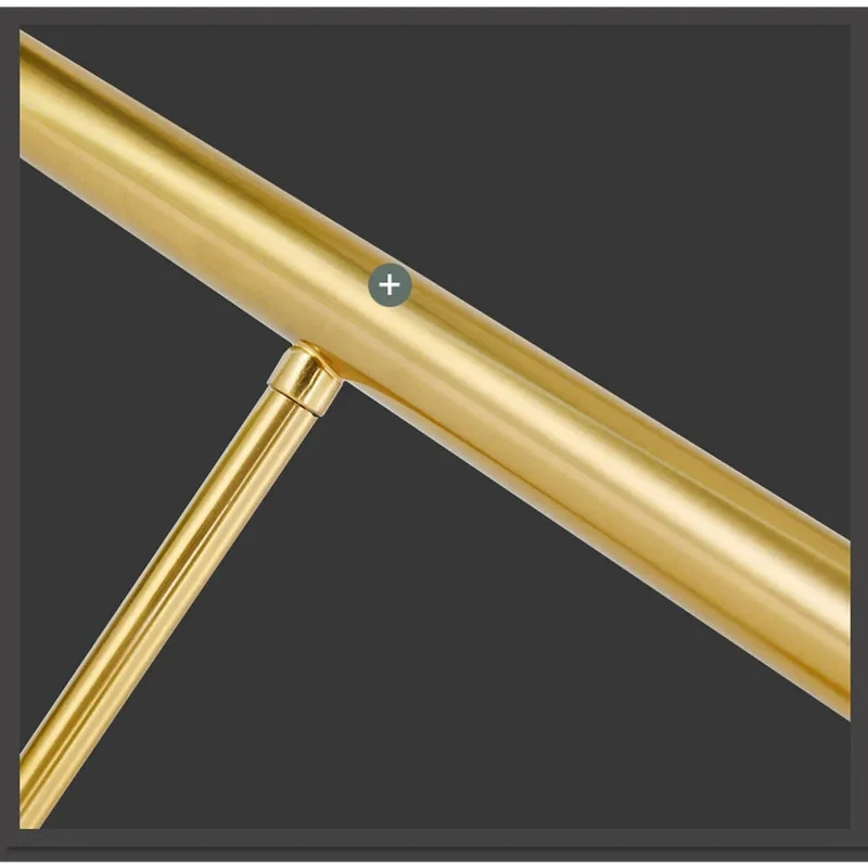Plafondlamp Koper G9 Gebogen Buis Goud Zwart Zilver Woonkamer Eetkamer LED Opbouw Minimalistische Bureaulamp | Sansoti