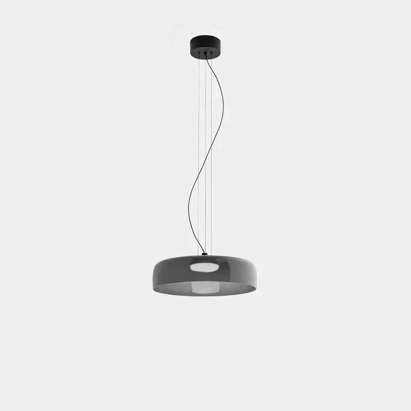 Hanglamp Glas Nordisch Design Gelaagd 1 2 3 Niveaus Oranje Groen Grijs Eetkamer Keuken Woonkamer Pendellamp Warm Licht LED Verstelbaar