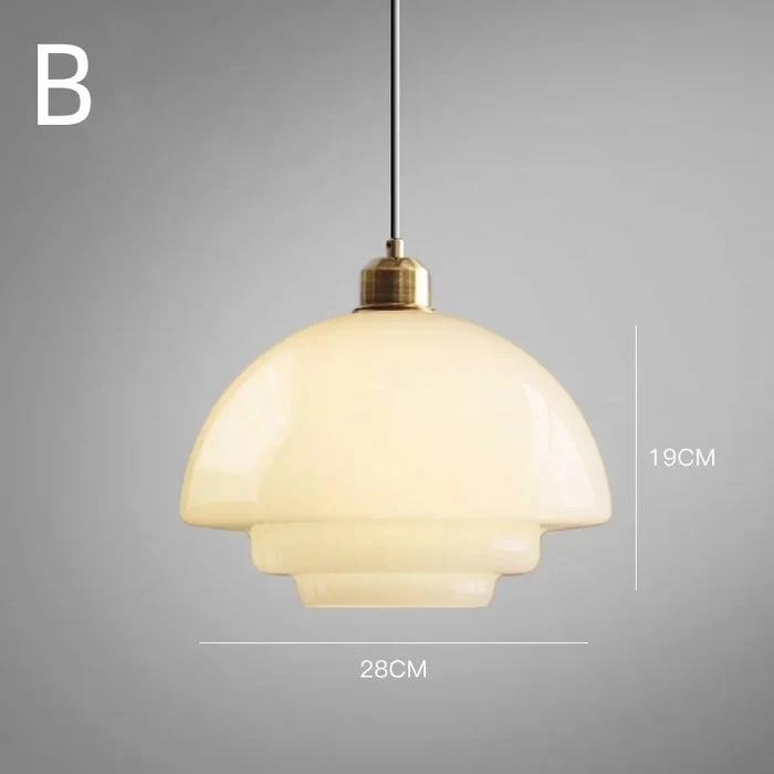 Hanglamp Wit Glas Messing Mid-Century Modern Design Verstelbare Kabel Eetkamer Woonkamer Keuken Melkglas Pendellamp Retro