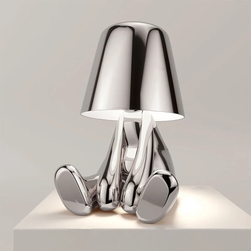 Tafellamp LED Oplaadbaar Dimbaar Resin Aluminium 3W USB Sfeerlamp Woonkamer Slaapkamer Modern | Sansoti