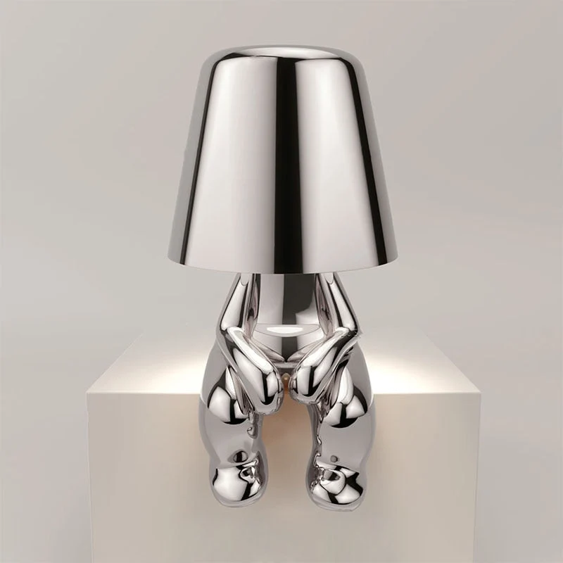 Tafellamp LED Oplaadbaar Dimbaar Resin Aluminium 3W USB Sfeerlamp Woonkamer Slaapkamer Modern | Sansoti
