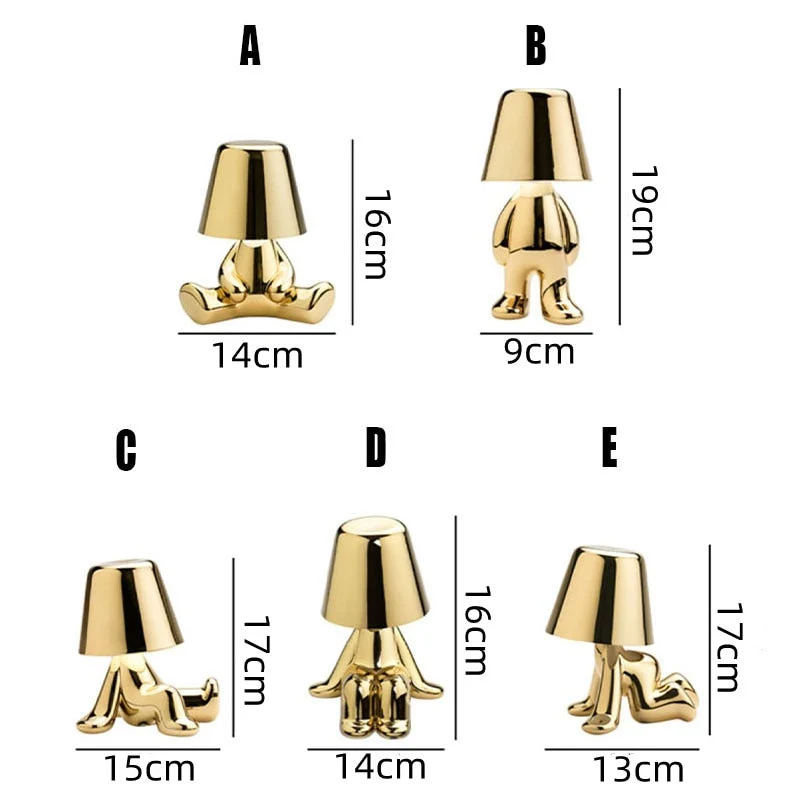Tafellamp LED Oplaadbaar Dimbaar Resin Aluminium 3W USB Sfeerlamp Woonkamer Slaapkamer Modern | Sansoti