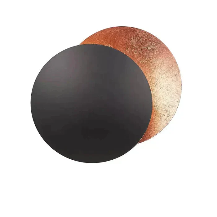 Wandlamp Eclips Design LED Metaal IJzer 20-25cm Sfeerlamp Schaduw Decoratief Woonkamer Modern | Sansoti