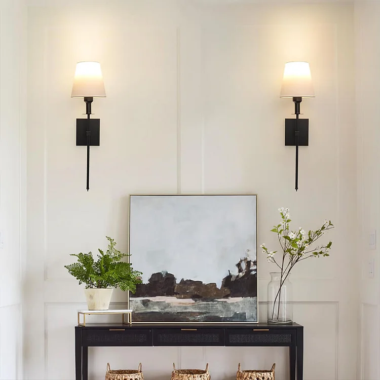 Wandlamp Oplaadbaar Draadloos Binnen Buiten 16x58cm Sfeerlamp Set 2 Stuks Modern | Sansoti