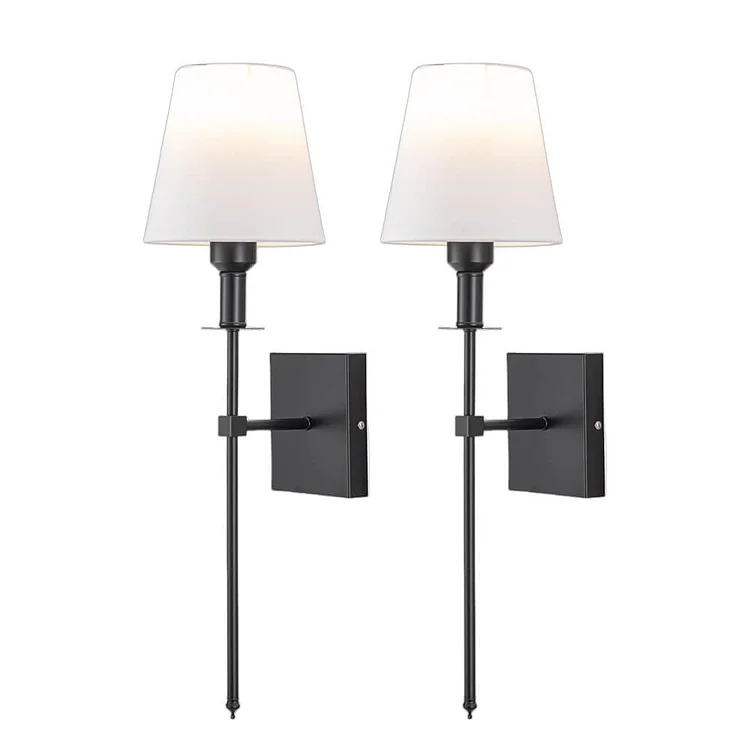 Wandlamp Oplaadbaar Draadloos Binnen Buiten 16x58cm Sfeerlamp Set 2 Stuks Modern | Sansoti