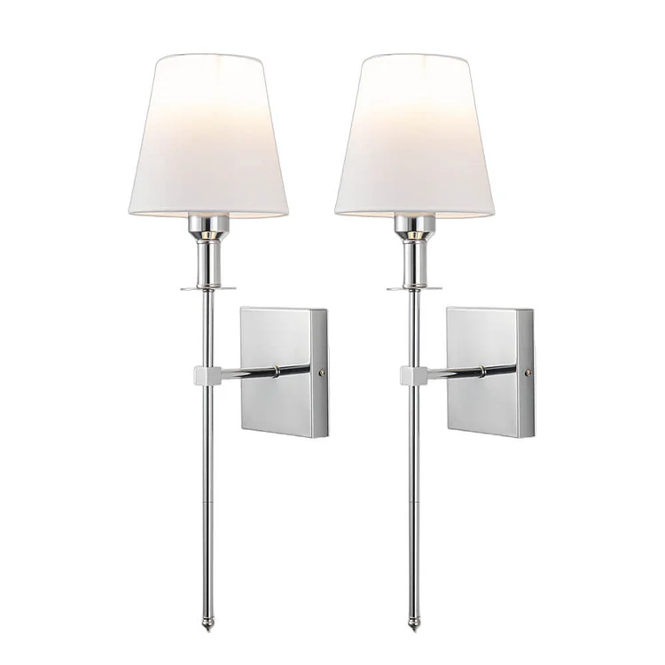 Wandlamp Oplaadbaar Draadloos Binnen Buiten 16x58cm Sfeerlamp Set 2 Stuks Modern | Sansoti