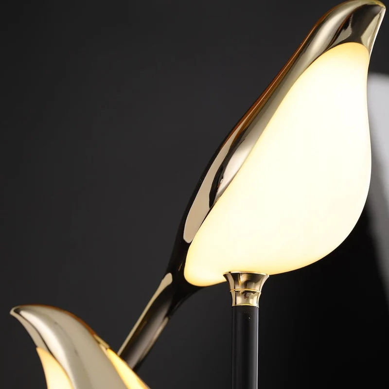 Tafellamp LED Gouden Vogel Design Postmodern Goud Woonkamer Slaapkamer Studeerkamer Decoratief | Sansoti
