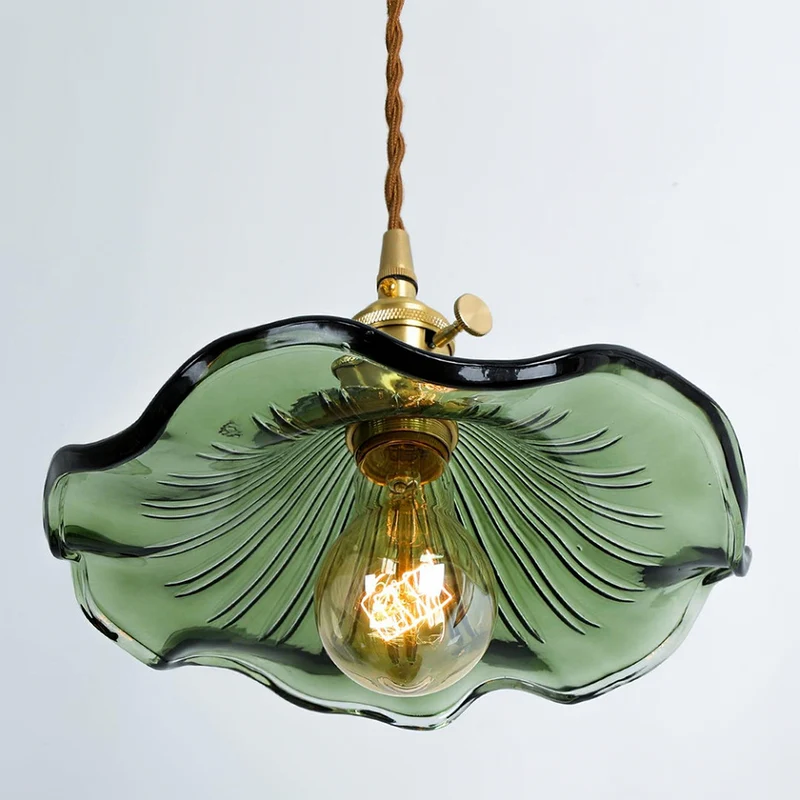 Hanglamp Glas Bloem LED Design Pendellamp Wit Woonkamer Slaapkamer Eetkamer Sfeerverlichting | Sansoti