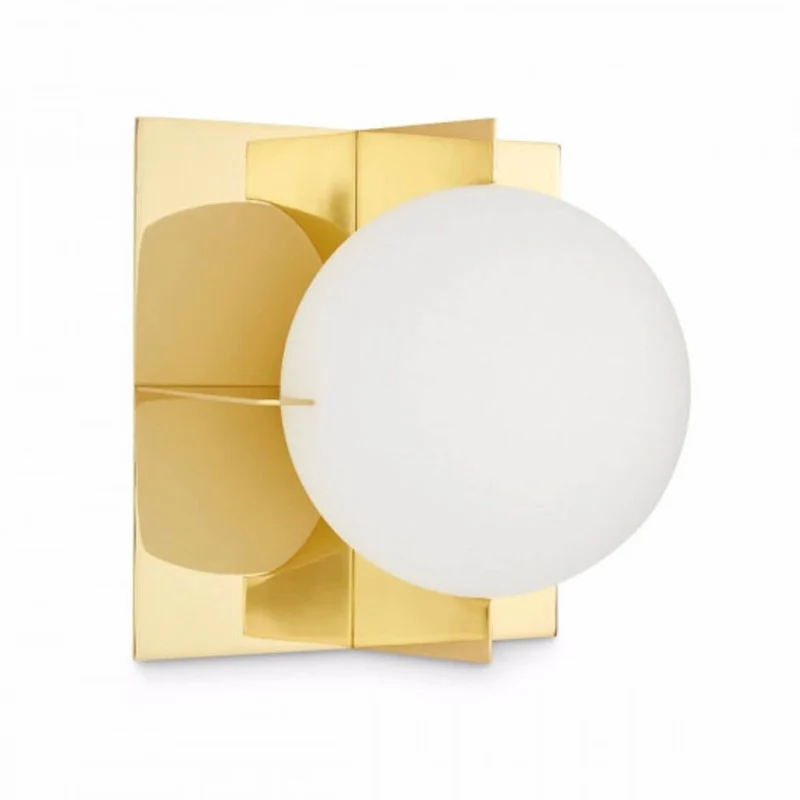 Tom Dixon Plane Wandleuchte Goldfarben