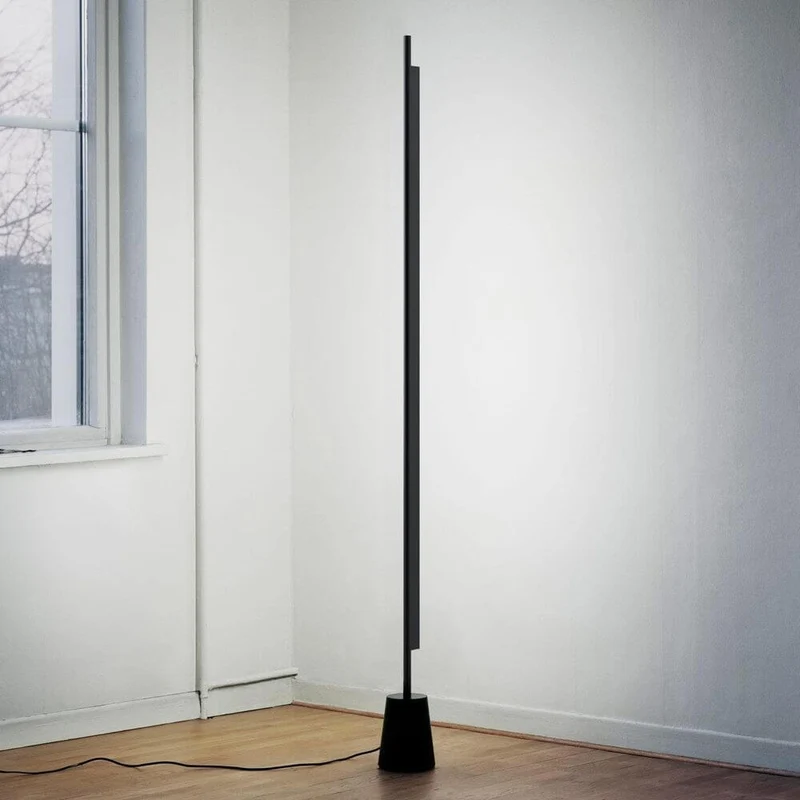 Luceplan Compendium LED Stehlampe (ohne Base) 3000K Schwarz