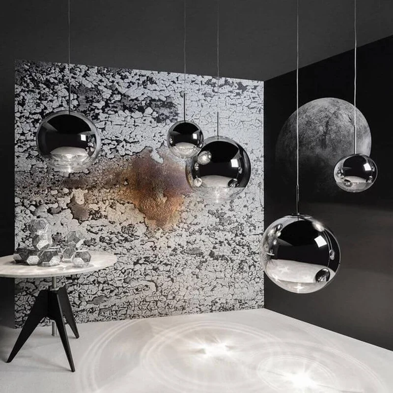Tom Dixon Mirror Ball LED Spiegelkugel Hängeleuchte