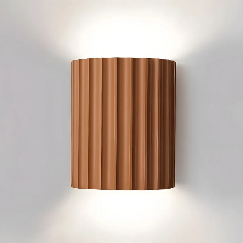 Wandlamp Resin Halfrond Minimalistisch G9 LED Slaapkamer Hal Woonkamer Modern | Sansoti
