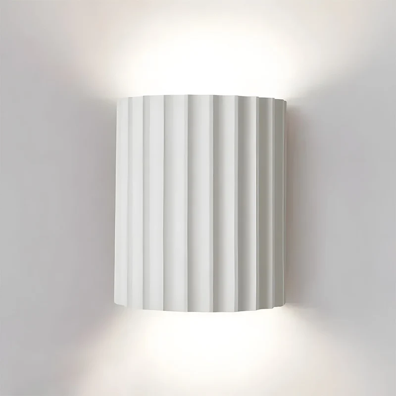 Wandlamp Resin Halfrond Minimalistisch G9 LED Slaapkamer Hal Woonkamer Modern | Sansoti