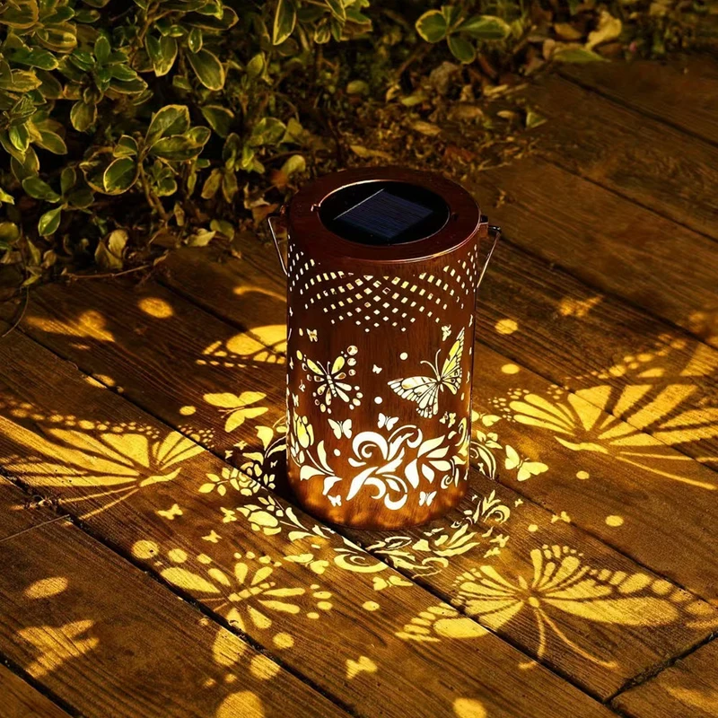 Solar Lantaarn Boom Patroon IP55 Waterdicht Tuin Hangend Staand Villa LED | Sansoti