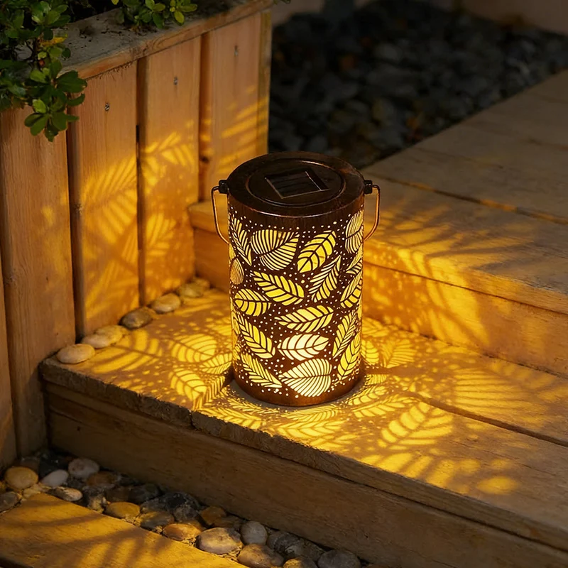 Solar Lantaarn Boom Patroon IP55 Waterdicht Tuin Hangend Staand Villa LED | Sansoti