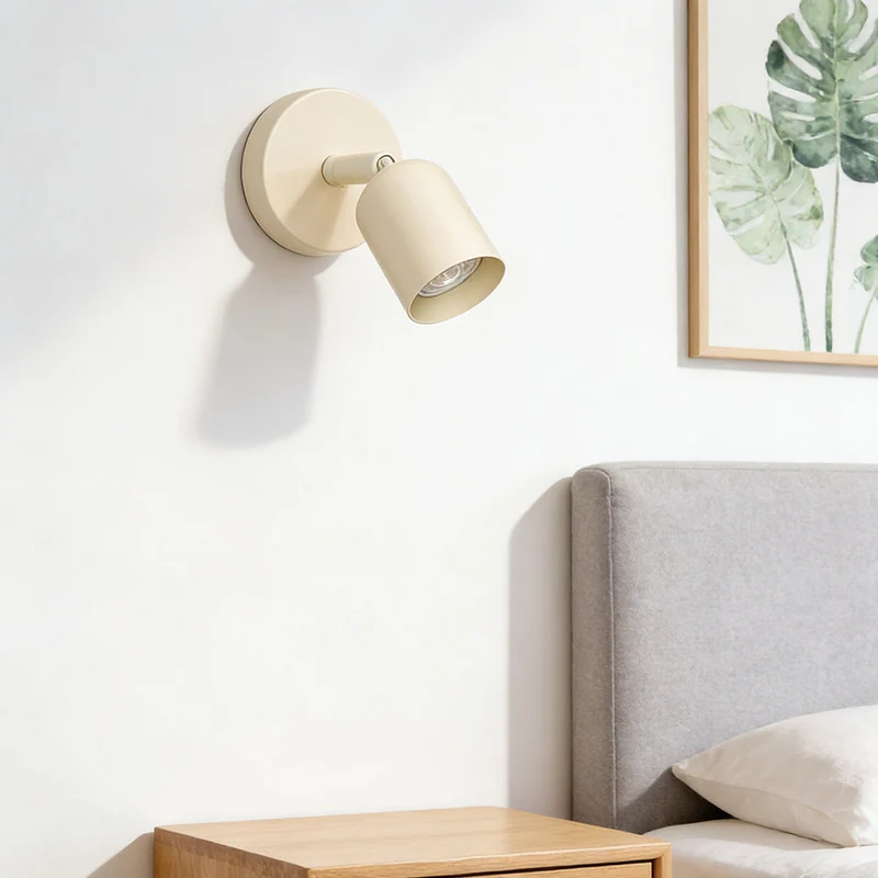 Wandlamp IJzer Minimalistisch Mat LED Hal Slaapkamer Badkamer Trap Modern | Sansoti