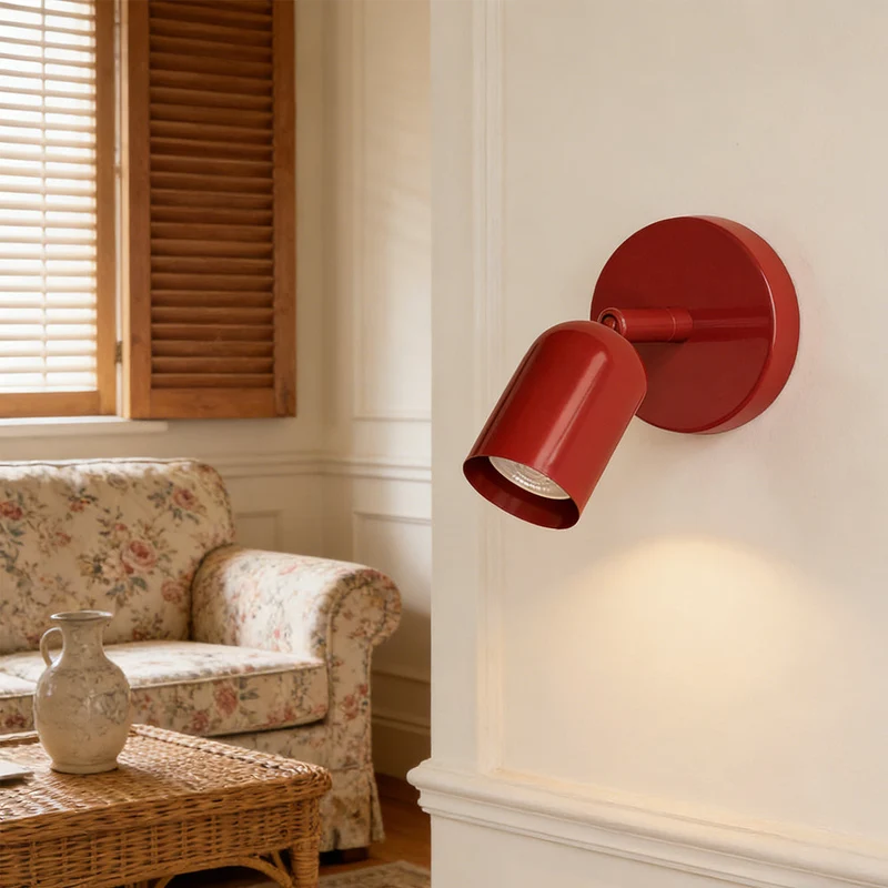 Wandlamp IJzer Minimalistisch Mat LED Hal Slaapkamer Badkamer Trap Modern | Sansoti