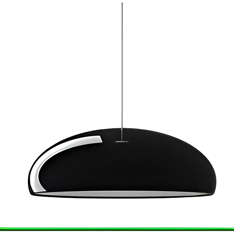 Hanglamp Rond Glanzend Metaal Nordic Design LED Eettafel | Sansoti