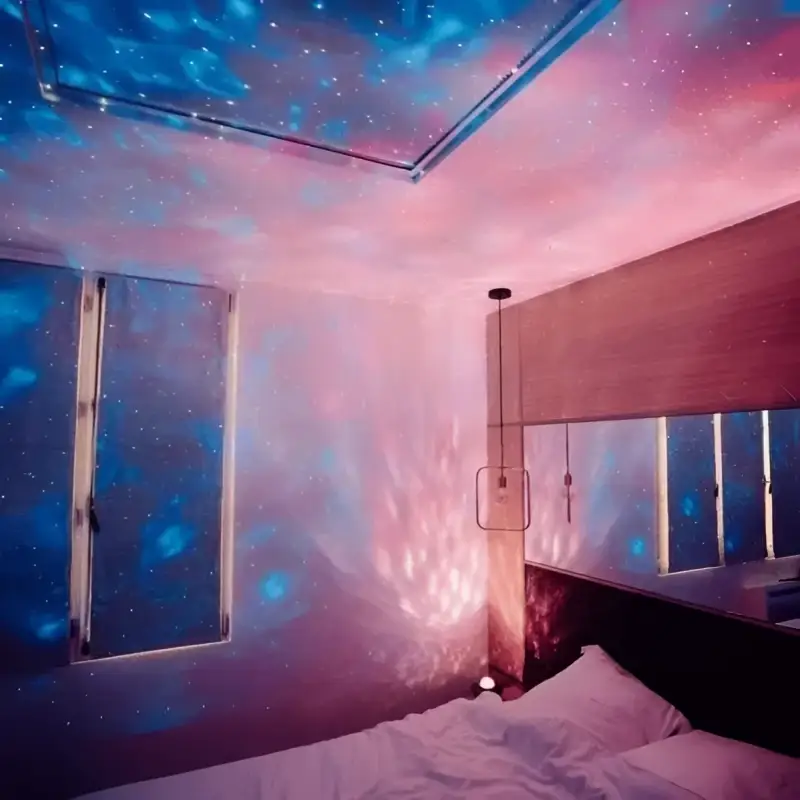 Sterrenhemel Projector LED Afstandsbediening Multicolor Acryl Slaapkamer Sfeerverlichting | Sansoti