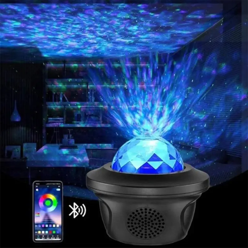 Sterrenhemel Projector LED Afstandsbediening Multicolor Acryl Slaapkamer Sfeerverlichting | Sansoti
