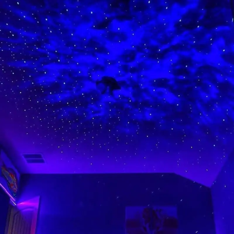 Sterrenhemel Projector LED Afstandsbediening Multicolor Acryl Slaapkamer Sfeerverlichting | Sansoti