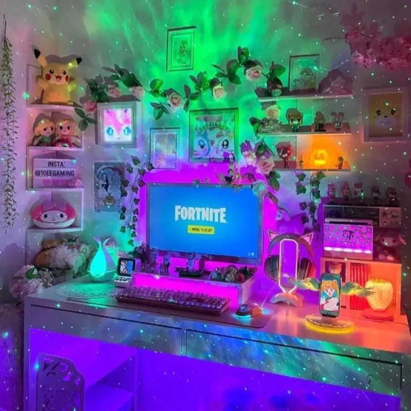 Sterrenhemel Projector LED Afstandsbediening Multicolor Acryl Slaapkamer Sfeerverlichting | Sansoti
