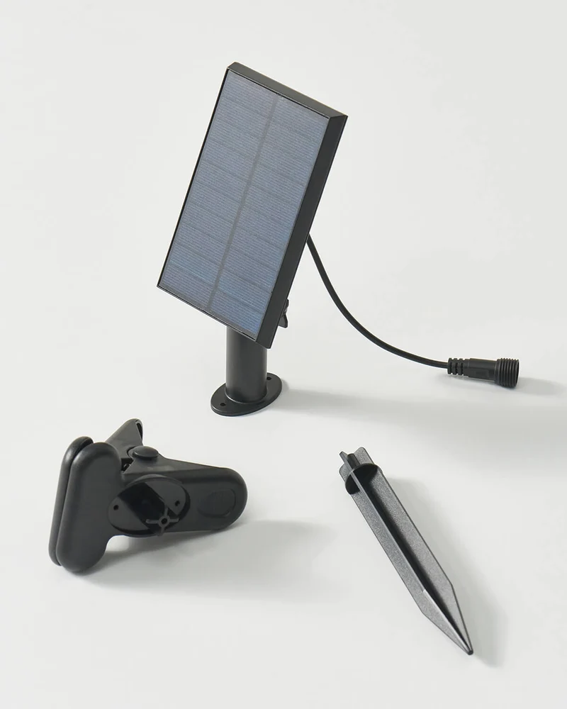 Solar Lichtsnoer Buiten 8 Meter Edison LED 12 Lampen Waterbestendig | Sansoti