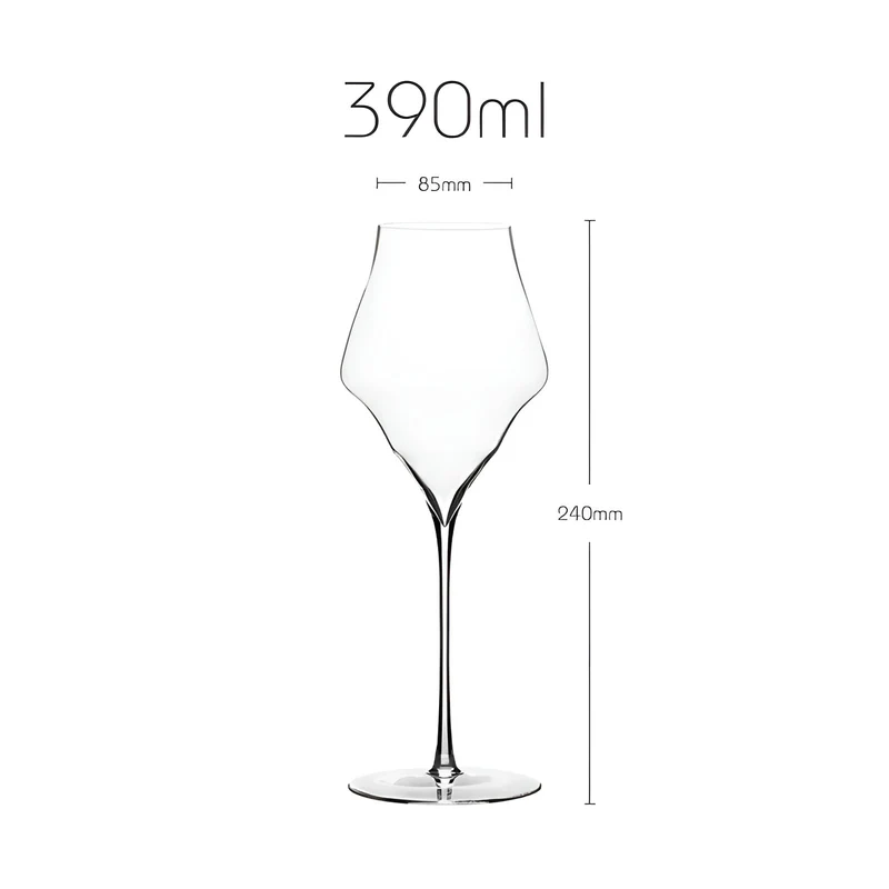 Wijnglas Kristal Dunwandig 390-760ml Champagne Glas Elegant | Sansoti