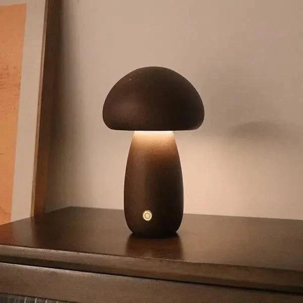 Tafellamp Paddenstoel Dimbaar USB Oplaadbaar Warm Wit | Sansoti